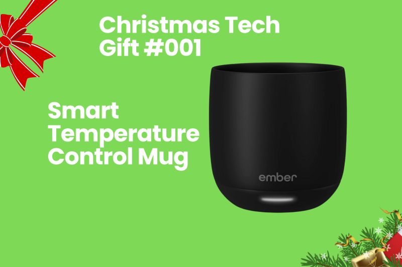 Christmas Tech Gift #001 — Smart Temperature Control Mug – Perfect for Her | For Him | For Mom | For Dad
