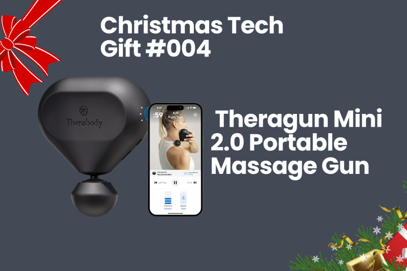 Christmas Tech Gift #004: Theragun Mini 2.0 Portable Massage Gun