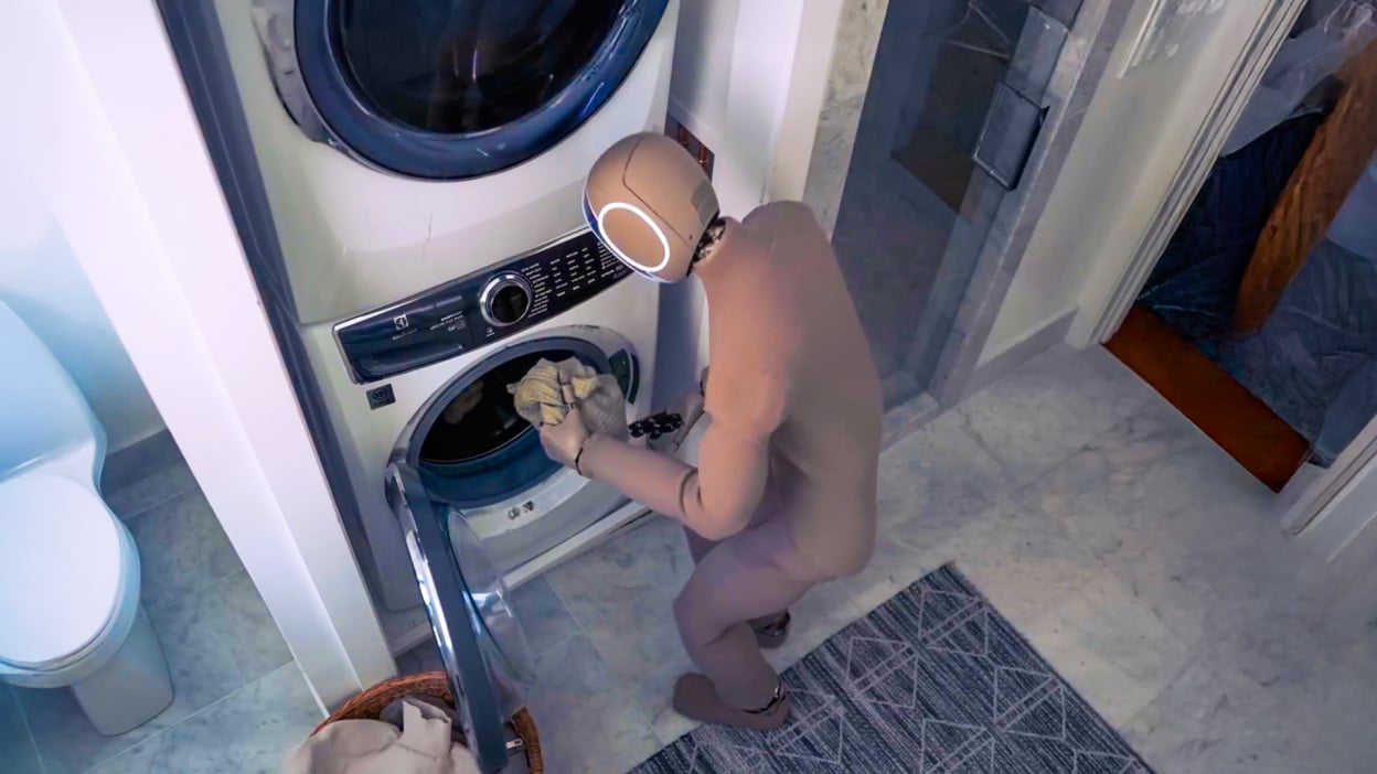 How Humanoid Robot Neo is Learning to do Laundry (and More) | Mashable